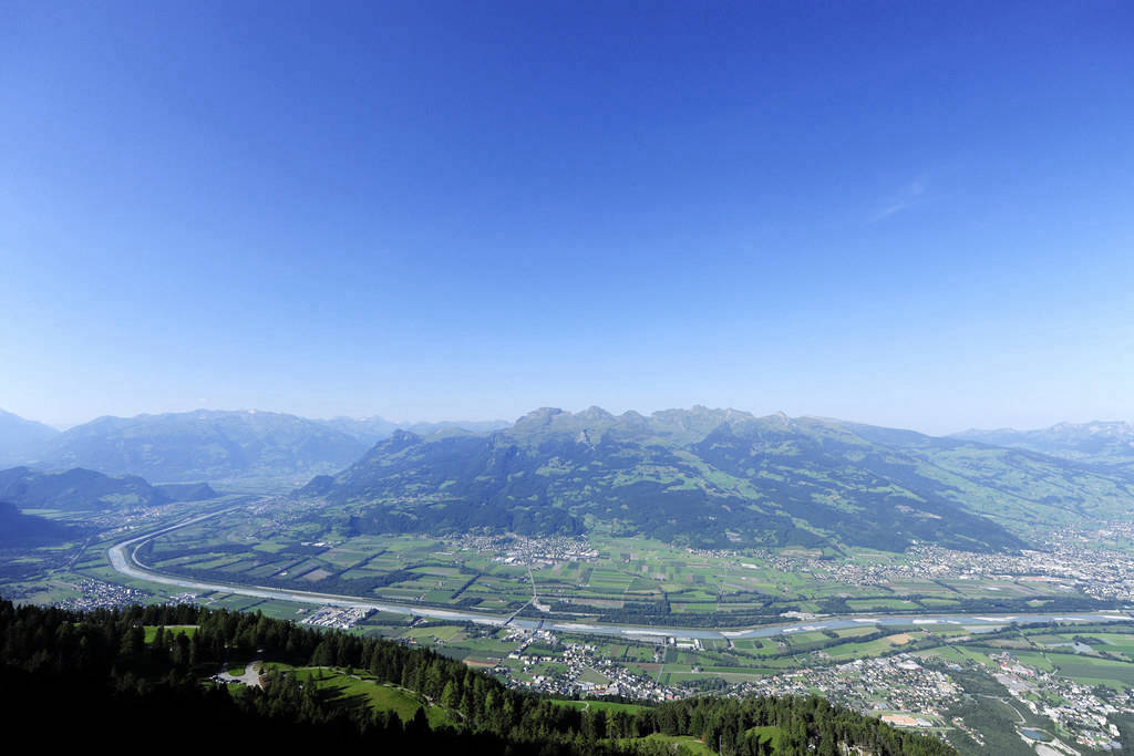 Panorama Triesenberg Liechtenstein